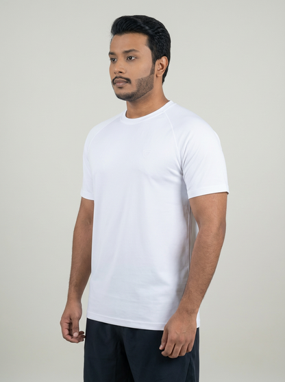 Muscle Fit Essential T-Shirt White