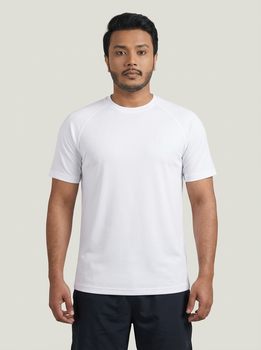 Muscle Fit Essential T-Shirt White