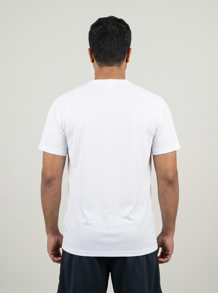 Muscle Fit Essential T-Shirt White